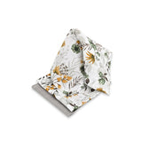 Set 3 museline, MimiNu, Multifunctionale, Din bumbac certificat Oeko Tex Standard 100, 30x30 cm, Botanica si Grey