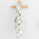 Set 3 scutece, New Baby, Multifunctionale, Din bumbac 100%, Material certificate Oeko Tex Standard 100, 70x80 cm, Multicolor, Boy