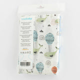 Set 3 scutece, New Baby, Multifunctionale, Din bumbac 100%, Material certificate Oeko Tex Standard 100, 70x80 cm, Multicolor, Boy