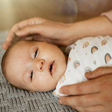 Set 3 scutece, Petite&Mars, Moussy, Din muselina de bambus, Hipoalergenice, 68 x 68 cm, Certificate Oeko Tex Standard 100, Lama Vibes