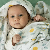 Set 3 scutece, Petite&Mars, Moussy, Din muselina de bambus, Hipoalergenice, 68 x 68 cm, Certificate Oeko Tex Standard 100, Earth Tones