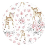 Set 4 in 1 Cosulet bebelus, MimiNu, Baby Cocoon 75x55 cm, Husa bumbac, Din bumbac certificat Oeko Tex Standard 100, Cu paturica 50x70 cm, Cu salteluta, Cu perna fluture, Sweet Deer Pink