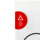 Set 5 pungi de sterilizare, Jane, Pentru microunde, Gata in 90 de secunde, 28 x 21 cm