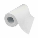 Set 50 bucati prosopele, Bocioland, Pe rola, Din bumbac, Hipoalergenice, Biodegradabile, 23x20 cm, White