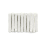 Set 6 scutece, Jane, Din muselina de bambus, Hipoalergenice, 35 x 35 cm, White