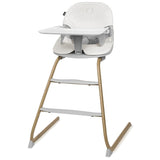 Set balansoar si scaun de masa, Lionelo, Dalia, Scaun cu 2 suporturi pentru picioare, Cu tavita, Balansoar 4 in 1 cu inaltime reglabia si bara cu jucarii, Conform cu EN14988, EN1888-1 EN1888-2, EN1466, Gri