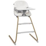 Set balansoar si scaun de masa, Lionelo, Dalia, Scaun cu 2 suporturi pentru picioare, Cu tavita, Balansoar 4 in 1 cu inaltime reglabia si bara cu jucarii, Conform cu EN14988, EN1888-1 EN1888-2, EN1466, Gri