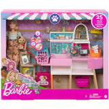 Set Barbie by Mattel Magazin accesorii animalute cu papusa si accesorii
