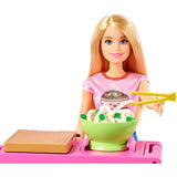 Set Barbie by Mattel Cooking and Baking Pregateste noodles cu papusa si accesorii