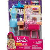 Set Barbie by Mattel I can be Croitorie FXP10 cu accesorii