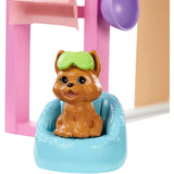 Set Barbie by Mattel Wellness and Fitness O zi la salonul Spa papusa cu figurina si accesorii