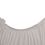 Set cearceafuri cu elastic, Lionelo, 70x28 cm, Pentru landouri si patutul co-sleeper Malin, Pentru saltele de max. 10 cm inaltime, Din bambus, Usor de spalat, 30 grade, Fara calcare, Ecologic, Alb/Bej