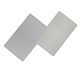 Set cearceafuri cu elastic, Lionelo, Pentru patuturi 120 x 60 cm, Pentru saltele de max. 10 cm inaltime, Din bambus, Usor de spalat, 30 grade, Fara calcare, Ecologic, Alb/Gri