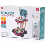 Set jucarie Chipolino Doctor cu lumini si 29 accesorii