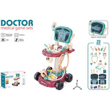 Set jucarie Chipolino Doctor cu lumini si 29 accesorii