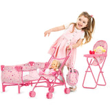 Set jucarii pentru papusi Chipolino Trixy 3 in 1 stars