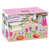 Set de servit ceaiul Pilsan Hamarat Two-Tier Tea pink