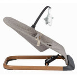 Sezlong balansoar, FreeON, Serene, Pana la 9 kg, Cu centura in 3 puncte, Spatar reglabil in 3 etape, Cu bara de jucarii, 70 x 45 x 56 cm, 0 luni+, Beige