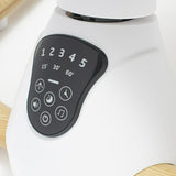 Sezlong balansoar, New Baby, Smart, Pana la 9 kg, Include cronometru si detector de miscare, Cu 5 viteze de leganare, Cu sunete si melodii, Cu 2 jucarii, 0 lun+, Grey