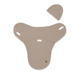 Sistem de infasare si caciulita, MimiNu, Pentru bebe, 0 - 3 luni, Leo, Din bumbac interlock certificat Oeko Tex Standard 100, Soft Mocha