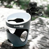 Suport pentru carucior, FreeON, Universal, Pentru biberon/pahar, Negru