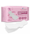 Tampoane absorbante postnatale, Bocioland, Ultra moi, 6 straturi, M, 10 buc