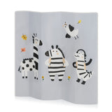 Tarc de joaca copii, Lionelo, Bonnie, Pana la 15 kg, 100 x 100 cm, Pliere compacta, Include geanta de transport, Din plasa, Cu intrare laterala cu fermoar, Cu roti, Cu salteluta din spuma, Conform cu EN12227, Gri deschis