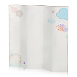 Tarc de joaca, Lionelo, Mille Plus, Pliabil, Include saltea cu densitate T25, 4 jucarii cu velcro, Manere textile, Geanta de transport, Cu roti si inchidere laterala, Pereti din plasa pentru vizibilitate si aerisire, 100 x 100 x 77 cm, Bej