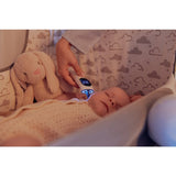 Termometru, Lionelo, FeverScan, Cu infrarosu, Fara contact, Rezultat ultrarapid, Potrivit si pentru alimente, Cu 4 moduri de functionare, Cu indicator LED si alarma sonora, Cu husa de depozitare