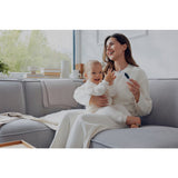 Termometru, Lionelo, FeverScan, Cu infrarosu, Fara contact, Rezultat ultrarapid, Potrivit si pentru alimente, Cu 4 moduri de functionare, Cu indicator LED si alarma sonora, Cu husa de depozitare