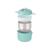 Termos cu bol din otel inoxidabil, Jane, Capacitate 1 litru, Mentine mancarea atat calda cat si rece pana la 8 ore, Perete dublu, Mint