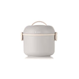 Termos cu bol din otel inoxidabil, Jane, Capacitate 1 litru, Mentine mancarea atat calda cat si rece pana la 8 ore, Perete dublu, Sand