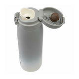 Termos lichide, FreeON, Din otel inoxidabil, Cu mentinere de temperatura de pana la 12 ore, 480 ml, Grey