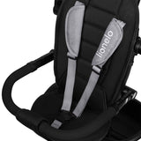 Tricicleta copii, Lionelo, Berry, 2 in 1, Multifunctionala, Suport picioare, Control al directiei, Scaun reversibil, Rotire 360 grade, Functie de roata libera, Utilizare pana la 5 ani, Constructie din otel, Conform cu standardul EN71, Gri