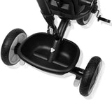 Tricicleta copii, Lionelo, Berry, 2 in 1, Multifunctionala, Suport picioare, Control al directiei, Scaun reversibil, Rotire 360 grade, Functie de roata libera, Utilizare pana la 5 ani, Constructie din otel, Conform cu standardul EN71, Verde