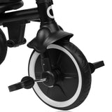 Tricicleta copii, Lionelo, Berry, 2 in 1, Multifunctionala, Suport picioare, Control al directiei, Scaun reversibil, Rotire 360 grade, Functie de roata libera, Utilizare pana la 5 ani, Constructie din otel, Conform cu standardul EN71, Gri