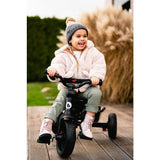 Tricicleta copii, Lionelo, Haari, Ultrapliabila, Multifunctionala, Suport picioare, Control al directiei, Scaun reversibil, Rotire 360 grade, Conform cu standardul european de securitate EN71, Verde