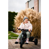 Tricicleta copii, Lionelo, Haari, Ultrapliabila, Multifunctionala, Suport picioare, Control al directiei, Scaun reversibil, Rotire 360 grade, Conform cu standardul european de securitate EN71, Verde