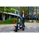 Tricicleta copii, Lionelo, Haari, Ultrapliabila, Multifunctionala, Suport picioare, Control al directiei, Scaun reversibil, Rotire 360 grade, Conform cu standardul european de securitate EN71, Verde