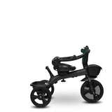 Tricicleta copii, Lionelo Kori, ultra-pliabila si multifunctionala, cu scaun rotativ 360°, control parental, suport pentru picioare si accesorii premium, Verde