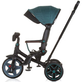 Tricicleta cu copertina si sezut reversibil Chipolino Derby teal