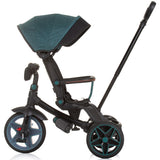 Tricicleta cu copertina si sezut reversibil Chipolino Derby teal
