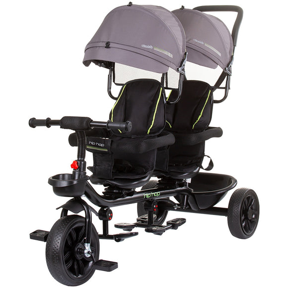 Tricicleta gemeni Chipolino Hip Hop graphite