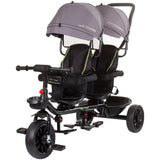 Tricicleta gemeni Chipolino Hip Hop graphite