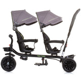 Tricicleta gemeni Chipolino Hip Hop graphite