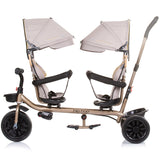 Tricicleta gemeni Chipolino Hip Hop sand