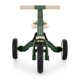 Tricicleta, Petite&Mars, Turbo, 5 in 1, Multifunctionala, Vehicul de impins, Bicicleta cu/fara pedale, Cu maner de ghidaj, Detasabil, Roti din cauciuc, Pana la 25 kg, 1.5-5 ani, Verde