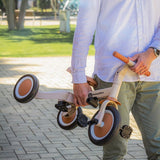 Tricicleta, Petite&Mars, Turbo, Editie limitata, 5 in 1, Multifunctionala, Vehicul de impins, Bicicleta cu/fara pedale, Cu maner de ghidaj, Detasabil, Roti din cauciuc, Pana la 25 kg, 1.5-5 ani, City Beat