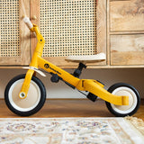 Tricicleta, Petite&Mars, Turbo, Editie limitata, 5 in 1, Multifunctionala, Vehicul de impins, Bicicleta cu/fara pedale, Cu maner de ghidaj, Detasabil, Roti din cauciuc, Pana la 25 kg, 1.5-5 ani, Green Twist