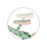 Tricicleta, Petite&Mars, Turbo, Editie limitata, 5 in 1, Multifunctionala, Vehicul de impins, Bicicleta cu/fara pedale, Cu maner de ghidaj, Detasabil, Roti din cauciuc, Pana la 25 kg, 1.5-5 ani, Green Twist